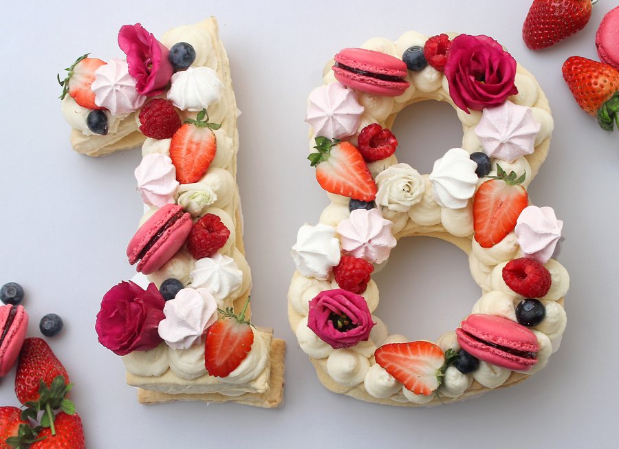 IMG Number Cake Letter Cake 18.Geburtstag 2 1