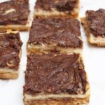 IMG Nutella Swirl Kaesekuchen Schnitten Rezept