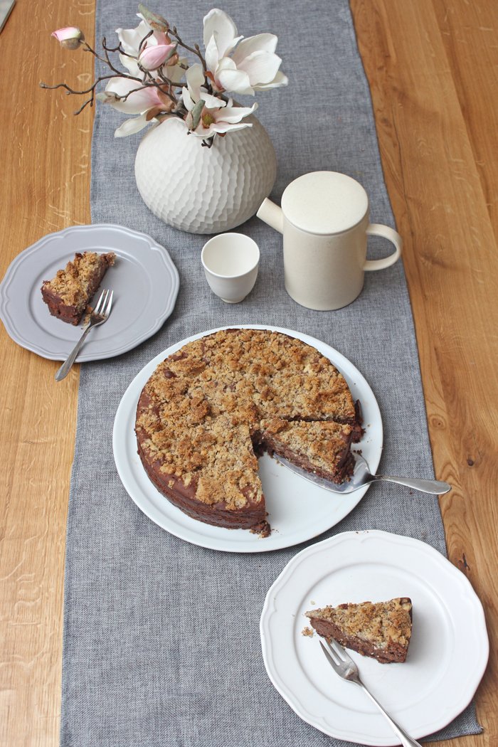 Nutellakäsekuchen Rezept
