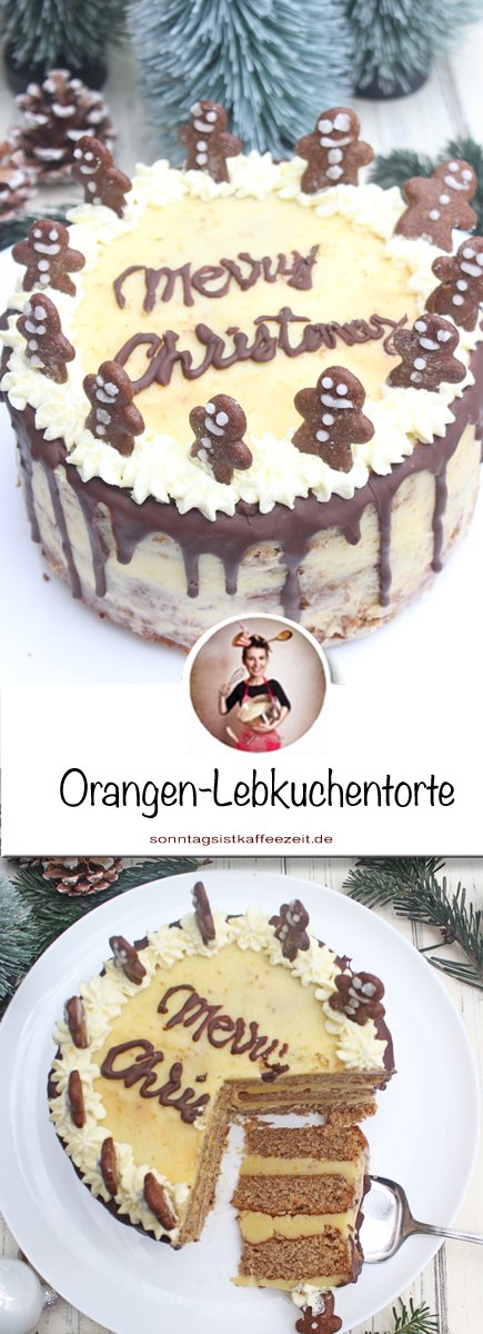 Orangen-lebkuchentorte