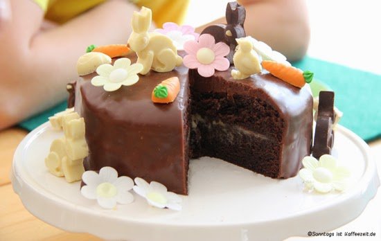 Mega leckere und köstliche Oster-Schokoladen-Torte 4 Oster Schokoladen Torte Rezept