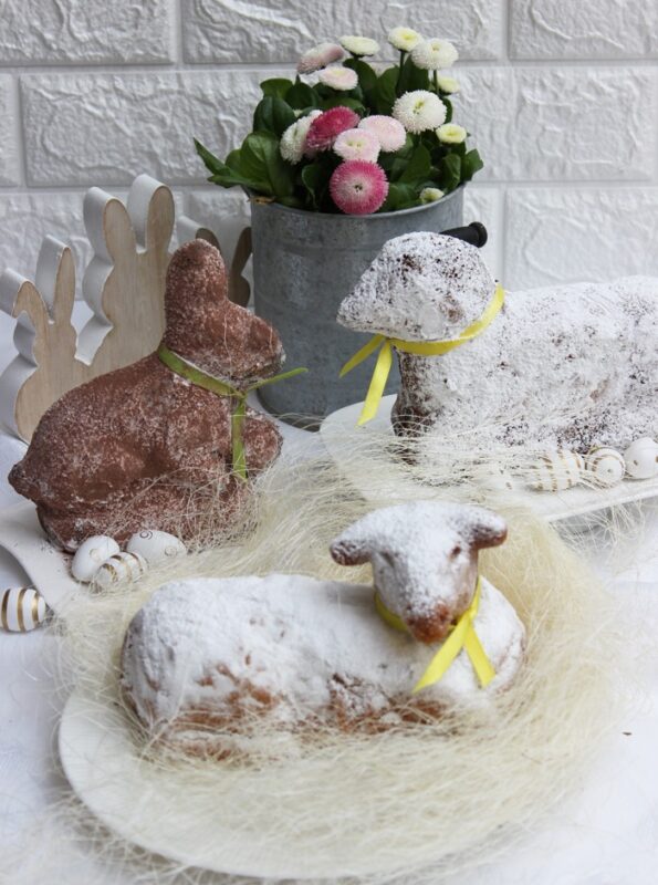 IMG Osterlamm backen in Hell und Dunkel 03