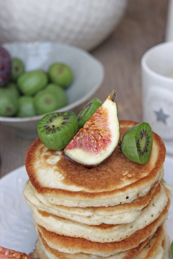 Pancakes auf klassische art