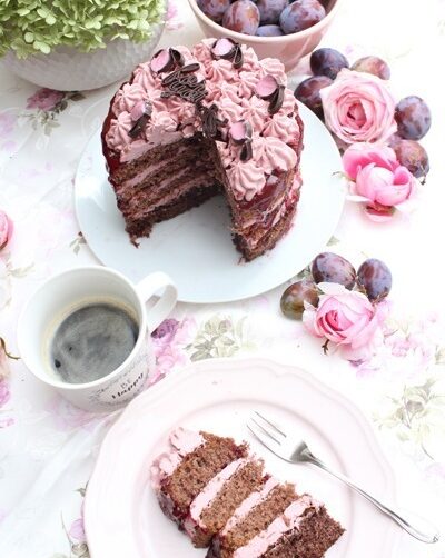 Himmlischer Naked Cake: Pflaumenmus-Weincreme-Torte 1 IMG Pflaumenmus Weincreme Torte TL