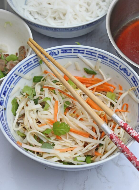 IMG Pho Bo Suppe mit Gemuese und Rindfleisch20