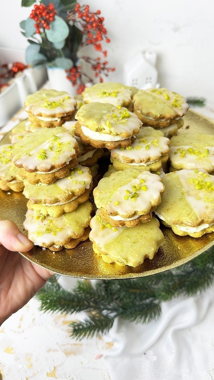 Pistazien-Limoncello-Plätzchen