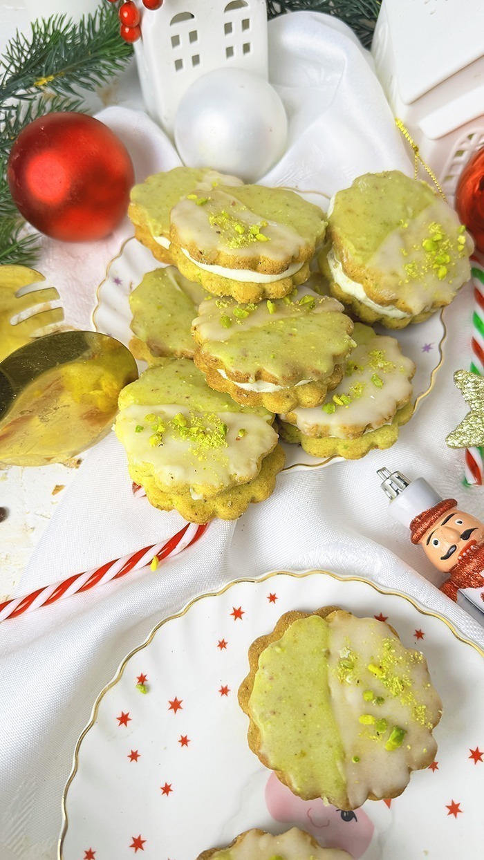 Pistazien-Limoncello-Plätzchen