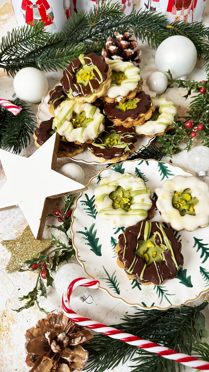 Himmlisches Rezept für Pistazienkekse mit Pistaziencreme