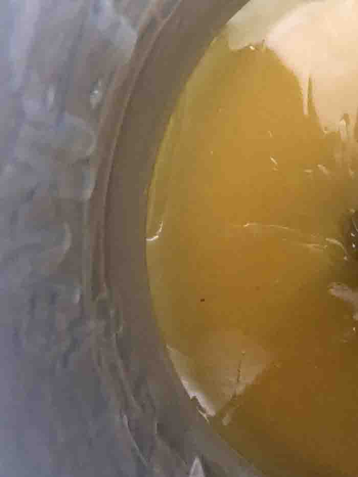 Prosecco-Creme mit Himbeerkompott - Dessert im Glas