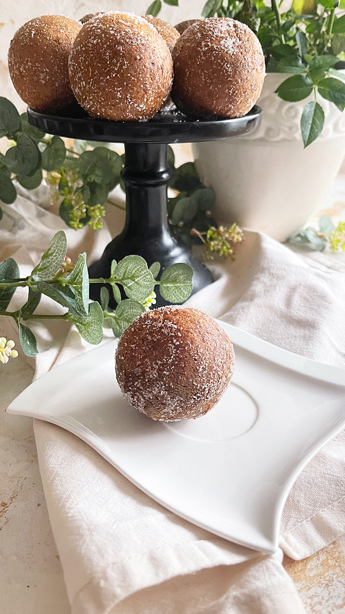 Quarkbällchen Rezept mit 6 Zutaten, Quarkbällchen selber machen, Quarkbällchen schnell und einfach, 