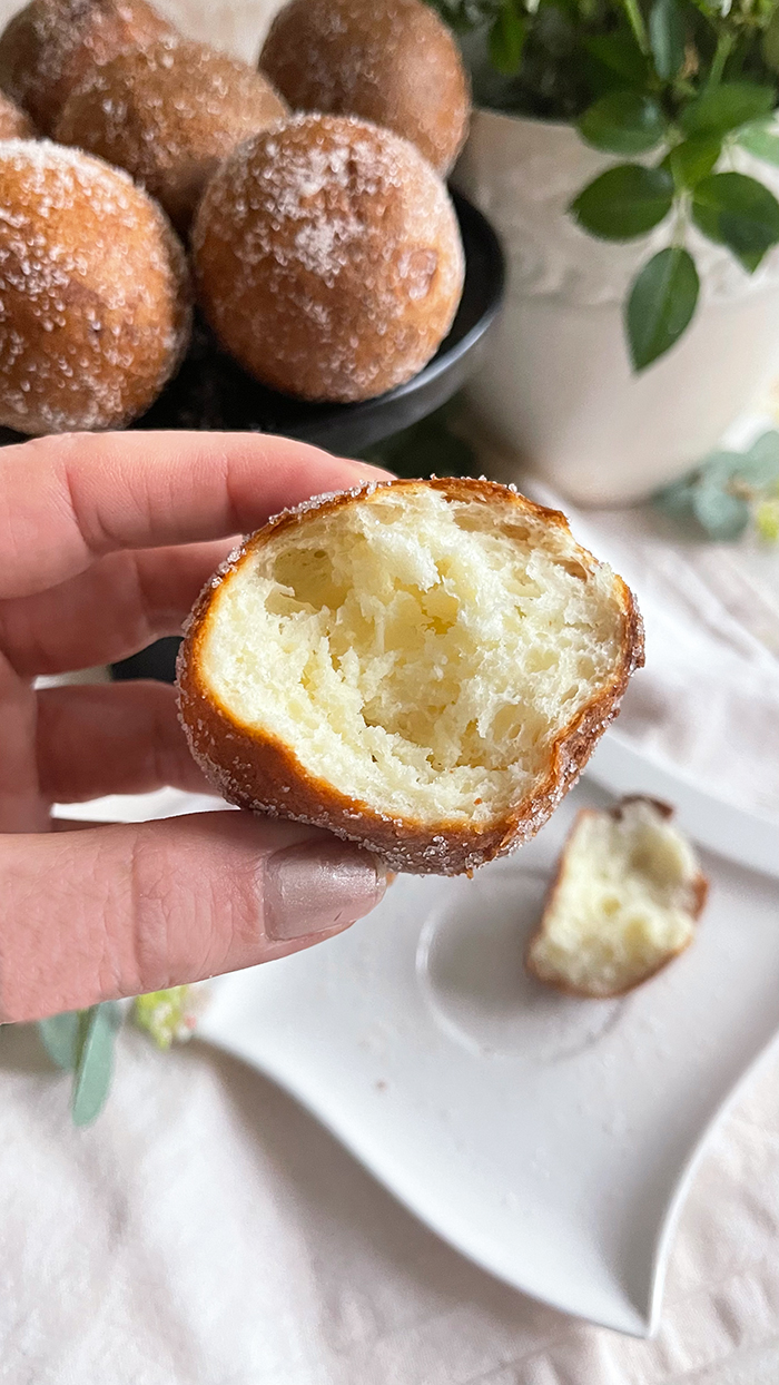 Quarkbällchen Rezept mit 6 Zutaten, Quarkbällchen selber machen, Quarkbällchen schnell und einfach