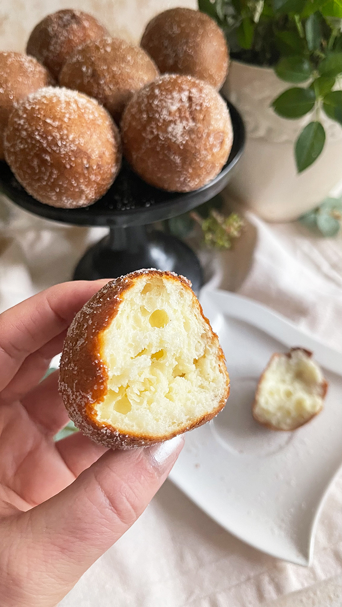 Quarkbällchen Rezept mit 6 Zutaten, Quarkbällchen selber machen, Quarkbällchen schnell und einfach