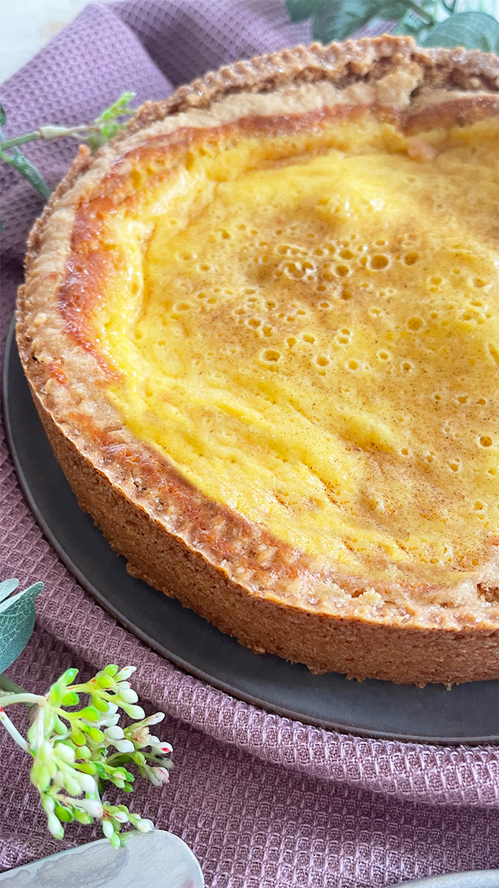 Rahmkuchen mit Zucker-Zimt Rezept, Rahmkuchen Rezept, Rahmkuchen wie vom Bäcker