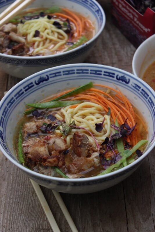 Ramen Tonkotsu Soup Suppe 5