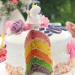 IMG Regenbogen Torte mit Einhorn