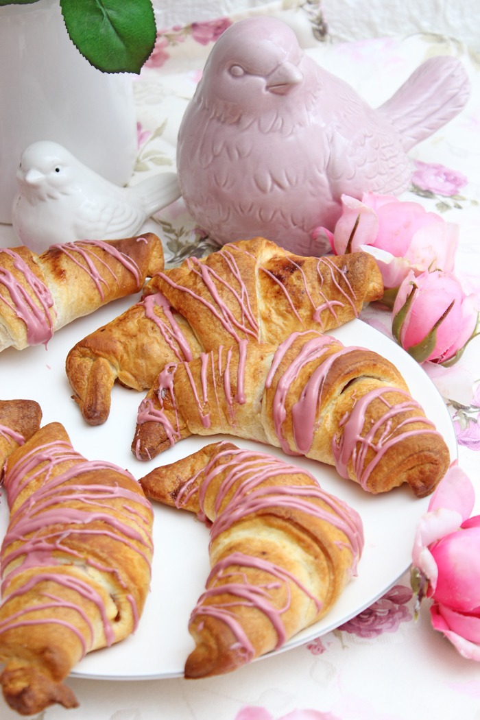 Rhabarber-Croissants Rezept 