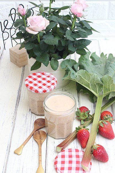 Rhabarber-Erdbeeren Curd Rezept - So einfach und Lecker 2