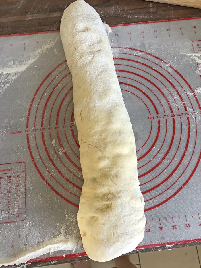 Rhabarber-swirl-kuchen