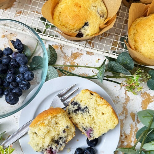 IMG Saftige Blaubeermuffins Rezept 03