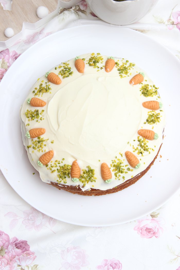 Saftiger Karottenkuchen zu Ostern