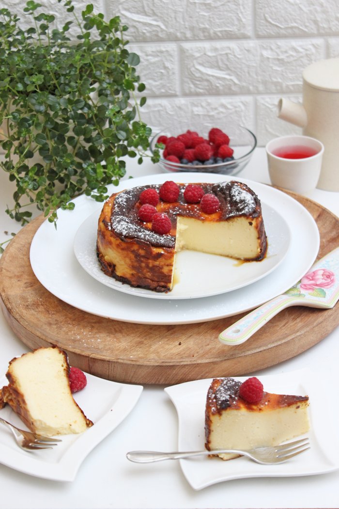 San Sebastian Cheesecake Rezept