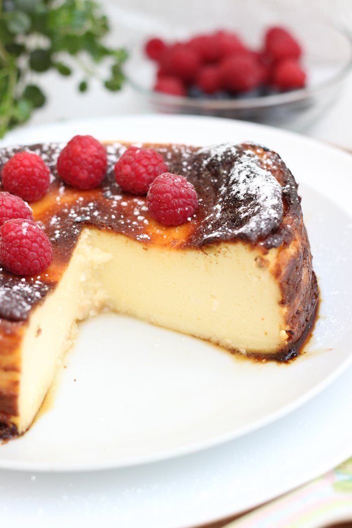 San Sebastian Cheesecake Rezept