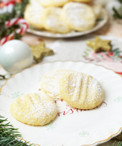 Das ultimative Schneeflöckchen-Rezept, Plätzchen Rezept, Weihnachtsplätzchen Schneeflöckchen Kekse