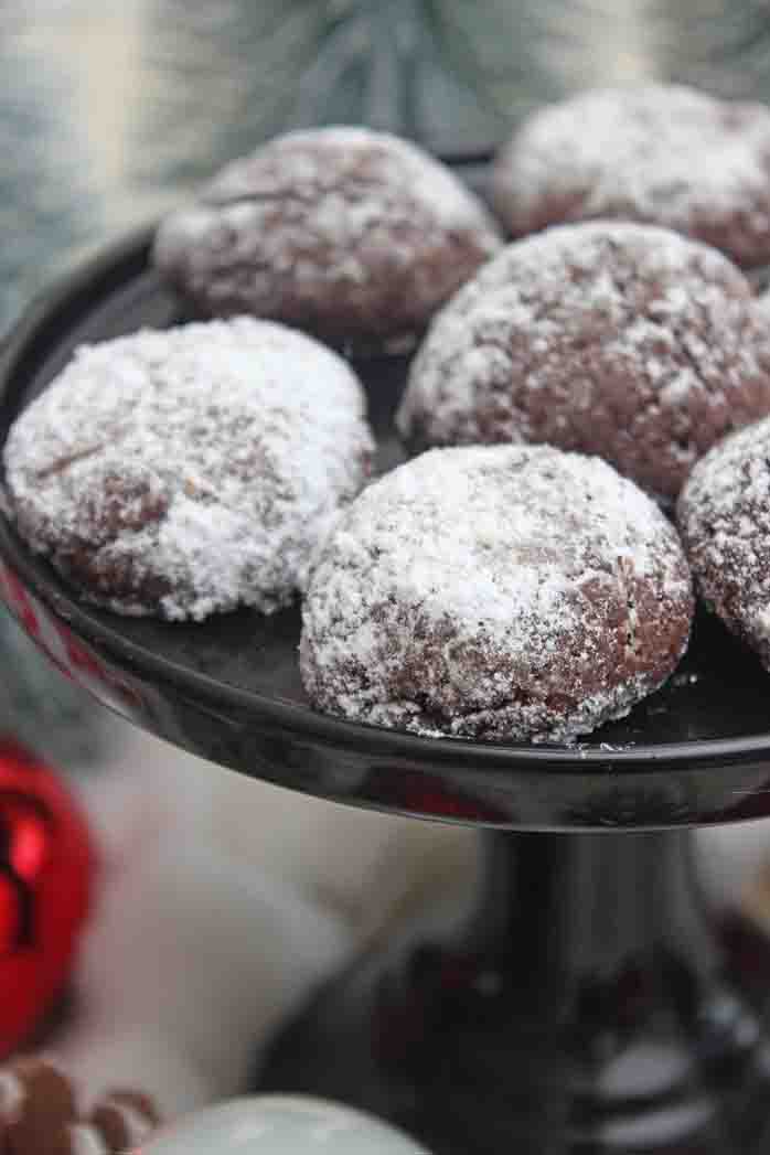 Schokokugeln oder snowcaps rezept - weihnachtliche kekse 5
