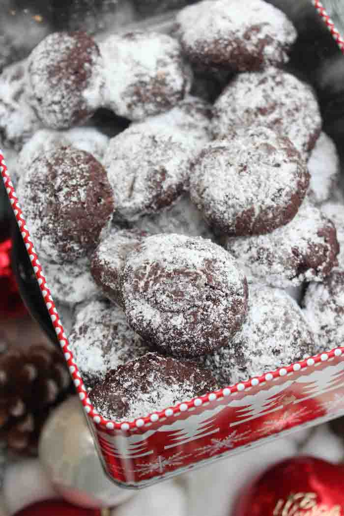 Schokokugeln oder Snowcaps Rezept - Weihnachtliche Kekse