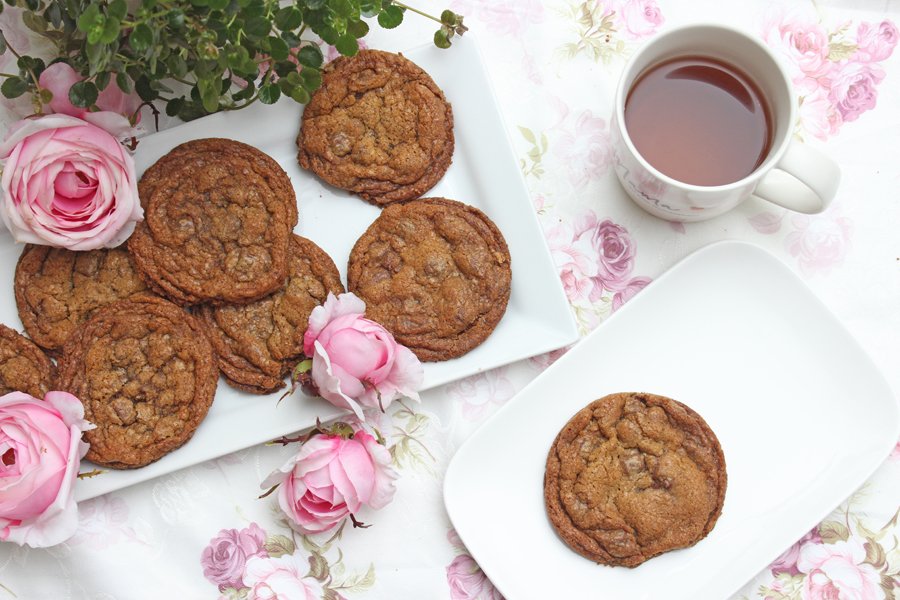 Schokoladen cookies rezept