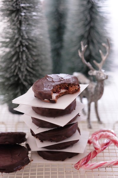 Schokoladen-Marshmallow-Doppeldecker - Weihnachtliches Rezept 15