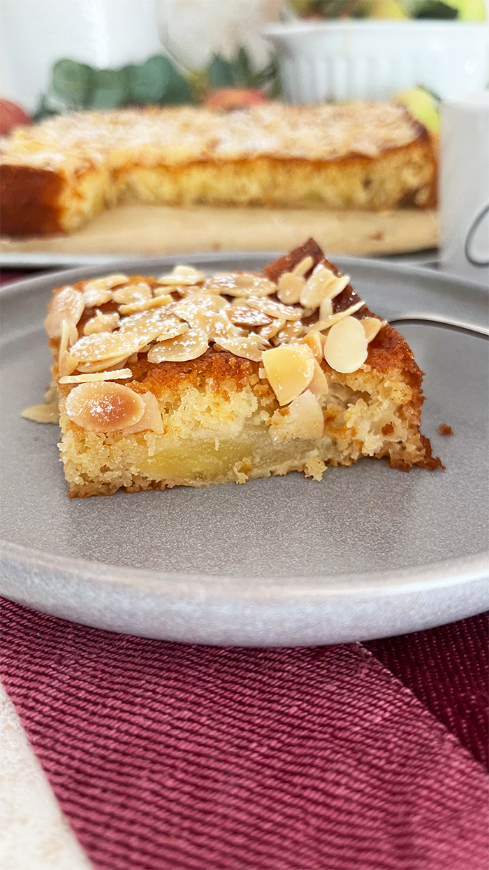 Schwedischer Apfelkuchen leichtes Rezept zum nachbacken