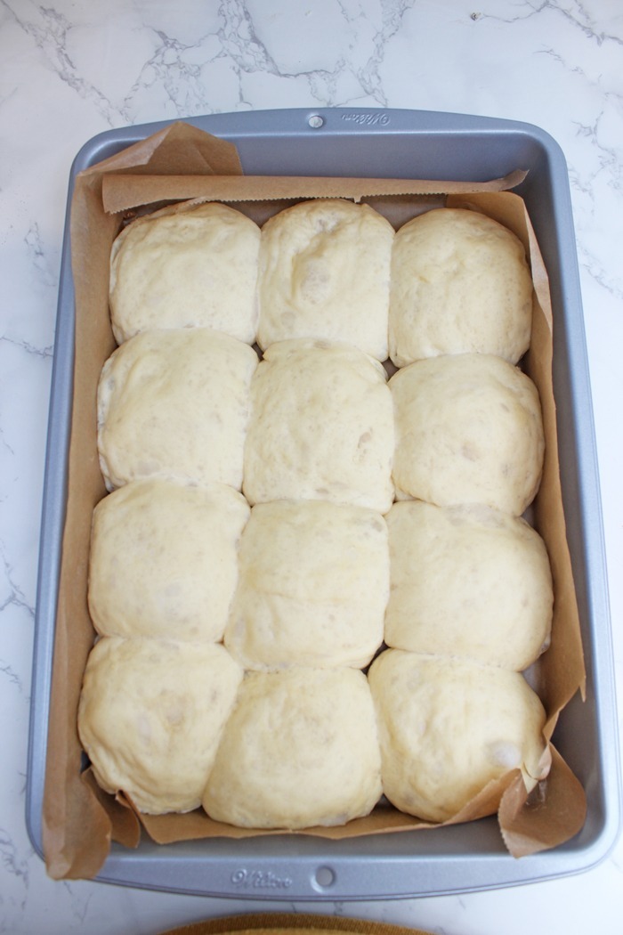 Leckere fuffige und lockere Sesambrötchen