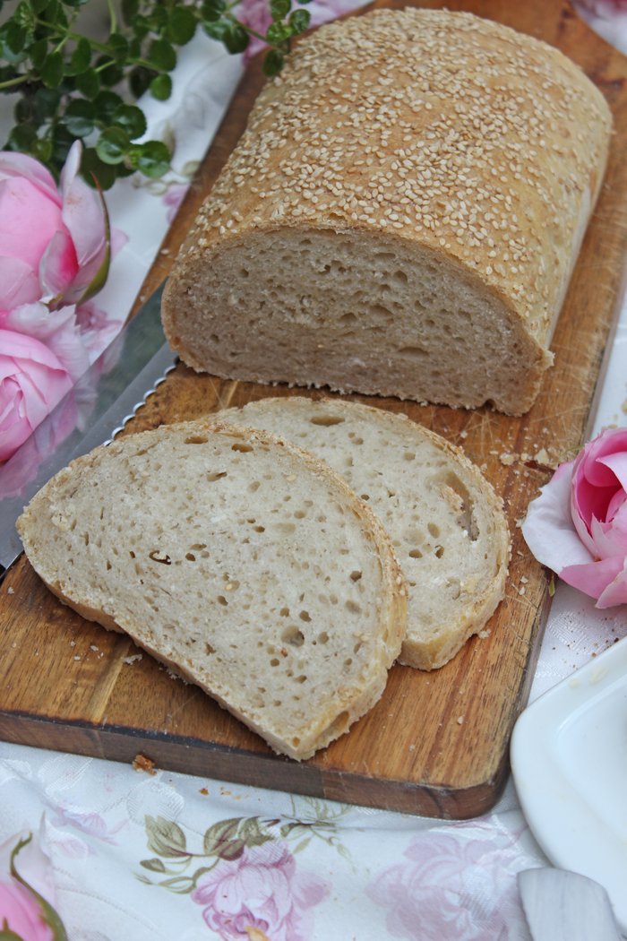Sesambrot selber backen