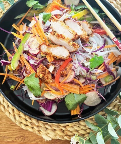 Sommerrollen Salat frischer Genuss - Einfach und schnell 1 IMG Sommerrollen Salat Rezept einfach 14