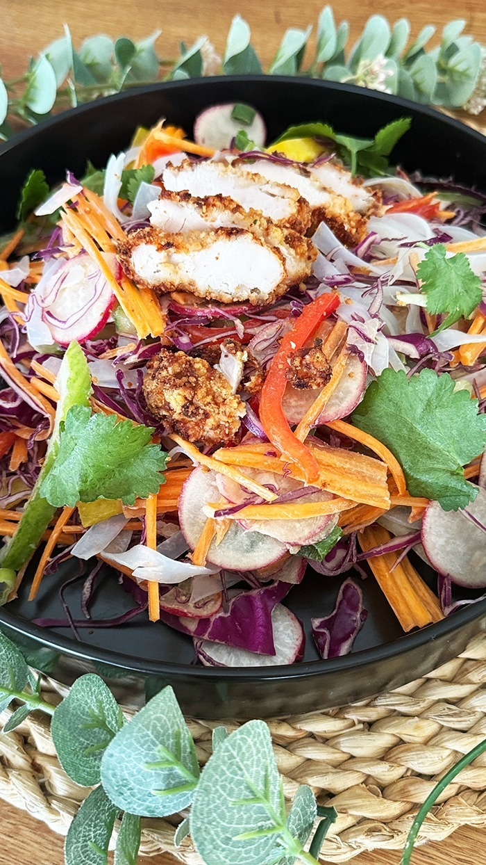 Sommerrollen Salat Rezept einfach