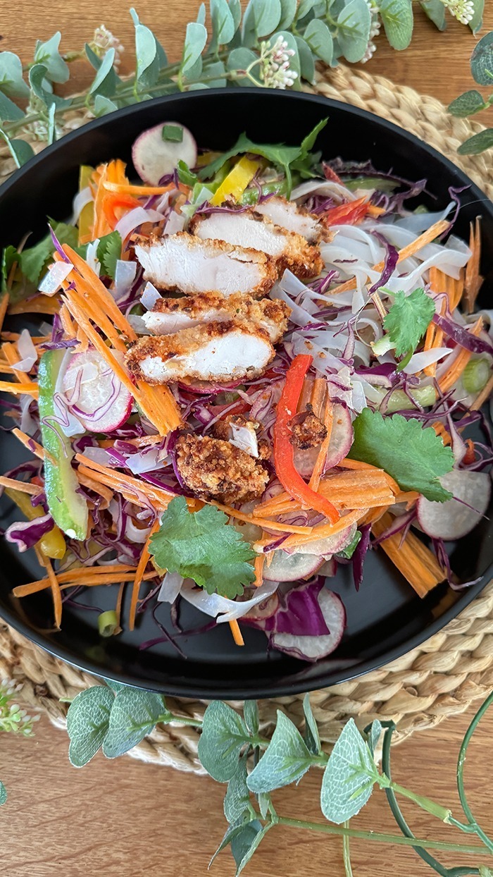 Sommerrollen Salat Rezept einfach