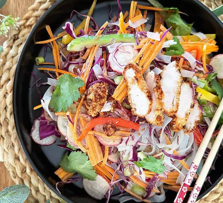 Sommerrollen Salat Rezept einfach TL
