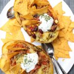 IMG Spaghettikuerbis mit Chili con carne und Tortilla Chips 5