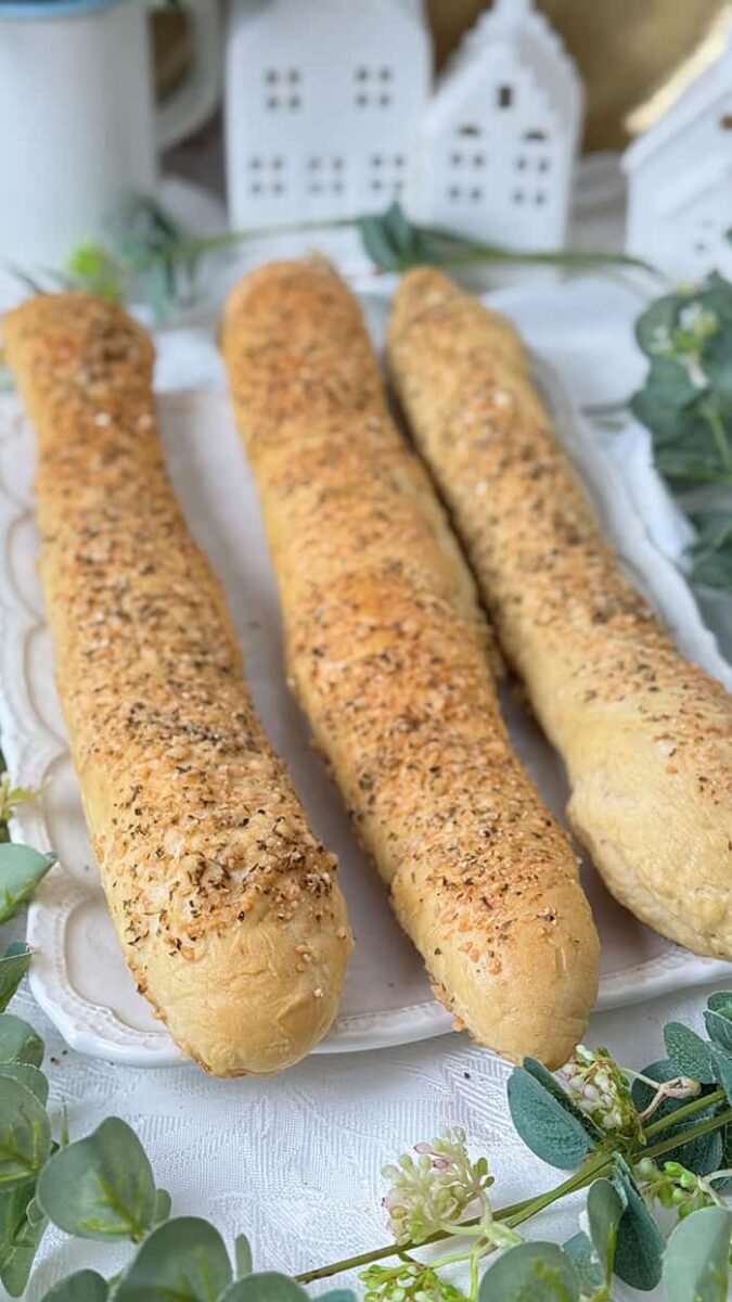 Selbstgemachtes Subway Brot mit Parmesan-Oregano: 6 x Baguette ... Selbstgemachtes Subway Brot mit Parmesan-Oregano: 6 x Baguette ...