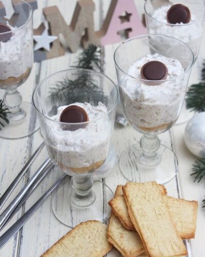 IMG Toffifee Cheesecake mit Keksboden Dessert im Glas 7