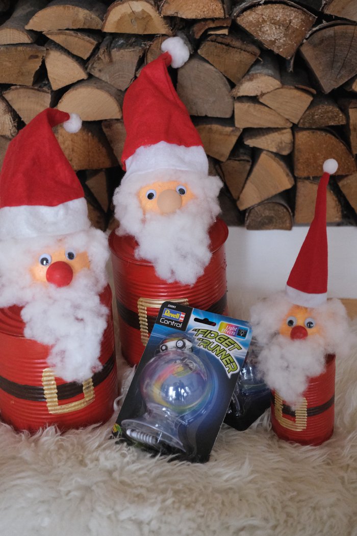 DIY - Nikolaus Geschenkedose mit Fidget Runner 1