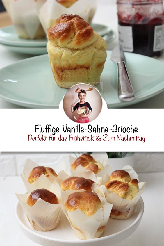 Vanille-Sahne-Brioche | Leicht & Fluffig