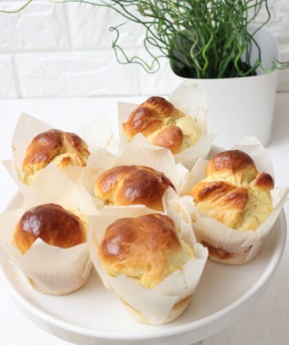 Vanille-Sahne-Brioche: Einfach, Leicht und so Fluffig sind sie 1 Vanille Sahne Brioche Rezept
