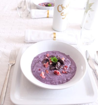 Violette kartoffelsuppe und warum man plötzlich an weihnachten wieder zum kind wird 5