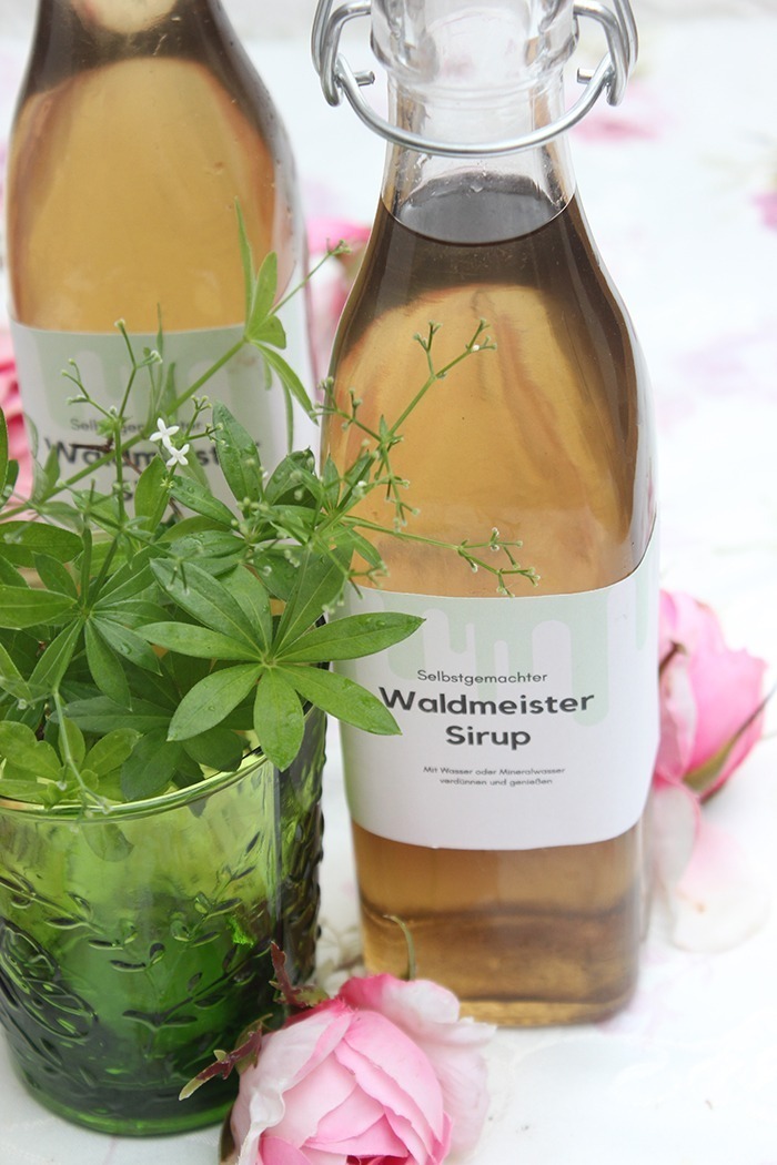 Waldmeistersirup Rezept zum Selbermachen