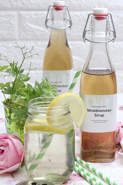 Waldmeistersirup Rezept zum Selbermachen 11