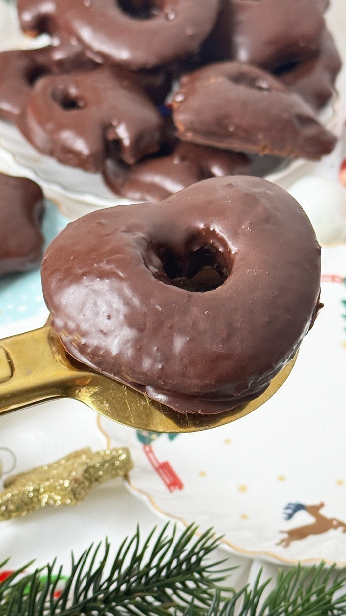 Weiche Lebkuchen Rezept, Brezeln und Sterne
