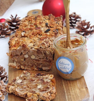 IMG Weihnachtliches Apfelbrot mit Spekulatiuscreme 08