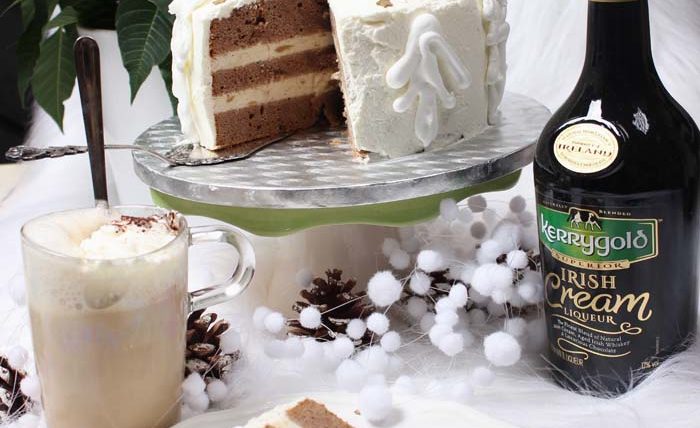 IMG Winterliche Kerrygold Irish Cream Liqueur Torte 5